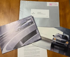 2002 Mercury Cougar Moutianeer Prospekt Katalog in Original Versandtasche selten - Bild 1 von 7