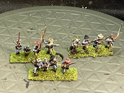 Regimiento Confederado ACW Pintado 15 mm. 12 figuras. #7 Foto 1 de 4