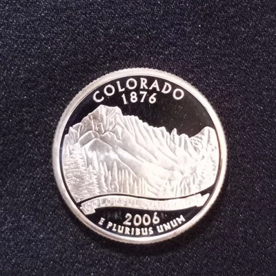 2006S Silver Statehood Quarter Very Nice Deep Cameo - Image 1 of 4
