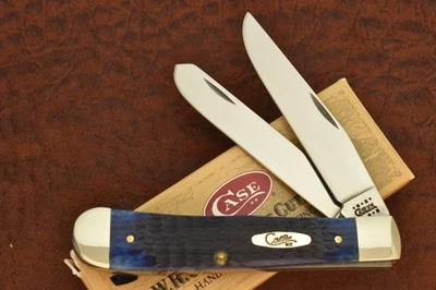 CUCHILLO TRAMPERO CASE XX USA 2000 BLUE ROGERS JIG BONE TAMAÑO COMPLETO 6254 SS (27669) Foto 1 de 4