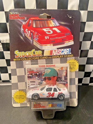 Racing Champions Stock Car 1991 #34 Todd Bodine bebida rápida escala 1:64 Foto 1 de 4