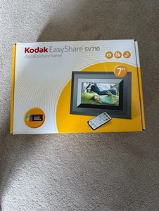Boxed Kodak Easy Share SV710 7" Digital Picture Frame  some parts never used - Picture 1 of 5