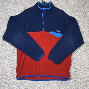 Patagonia Synchilla Jacke Herren XL blau Snap-T Fleecepullover Outdoorpullover - Bild 1 von 8
