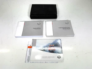 Manuales originales Nissan Navara D40 manuales del propietario/guía de navegación por satélite 05-10 - Imagen 1 de 5