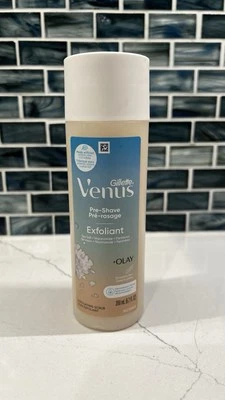 Exfoliante pre afeitado Gillette Venus con OLAY 200 ml (6,7 fl oz) sal marina suave Foto 1 de 2