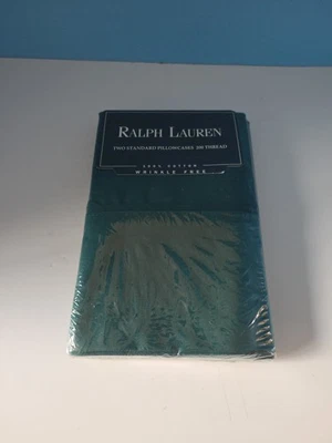 Vintage Ralph Lauren Home Collection  Standard Pillow Cases  2 Pack Made In USA - Image 1 of 4