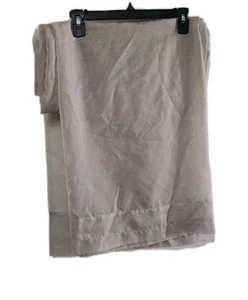 Juego de 2 paneles MAINSTAYS CORTINAS TRANSPARENTES TAUPE. usado ver descripción marrón.. - Imagen 1 de 6