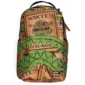 SPRAYGROUND x SHREK WANTED BACKPACK 2025 Fall NEW Laptop Tablet Book Pouch - Picture 1 of 24
