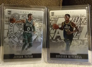 2-2017-18 Panini Dominion Metal Rc Jayson Tatum/Donovan Mitchell 5/199 & 192/199 - Bild 1 von 5