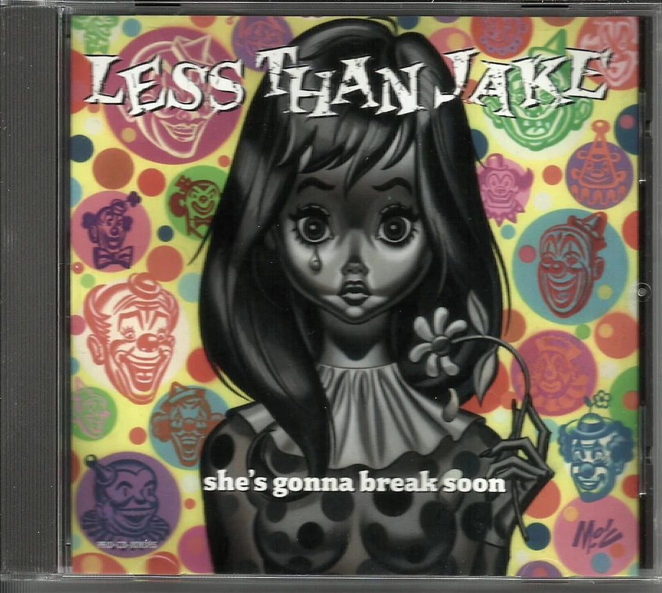LESS THAN JAKE She’s Gonna Break Soon 2003 PROMO Radio DJ CD Single w/TOUR DATES - Image 1 of 1