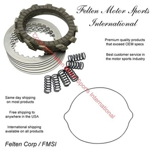 Suzuki RM250 Clutch Kit Set Heavy Duty Discs Disks Springs Gasket RM 250 R 98-02 - Picture 1 of 1