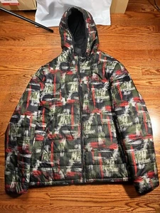 Giacca parka imbottito mimetico multicolore Moose Knuckle taglia large donna - Foto 1 di 12