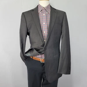 Calvin Klein Men's Sport Coat Blazer Two Button Gray Wool Extreme Slim Sz 42L - Picture 1 of 13