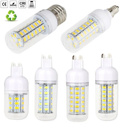 3W-15W LED Corn Light Bulbs E27 E14 B22 G9 GU10 220V for Home Bedroom Table Lamp - Image 1 of 4