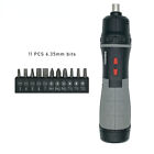 Cordless Electric Screwdriver Battery Operated Screw Driver Drill Tool Set