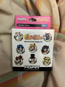 FiGPiN Sailor Moon Serie 1 Mystery Mini Pin Box - 2025 Toy Fair NYC Promo - Bild 1 von 8