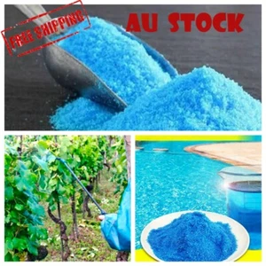 Copper Sulphate Pentahydrate 99% Fully Soluble Bluestone - Picture 1 of 3