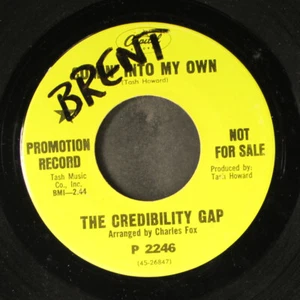 CREDIBILITY GAP: comin' into my own / bein' like the birdies CAPITOL 7" Single - Picture 1 of 2