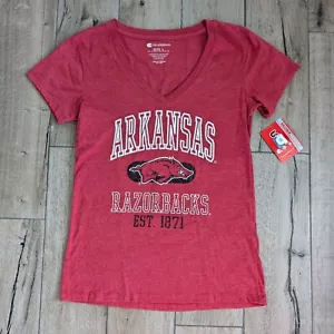 Colosseum University of Arkansas Razorbacks Women’s NWT Tee Size L - Picture 1 of 4