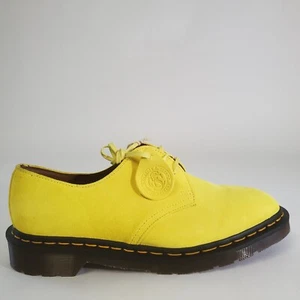 Dr. Martens gelbes Wildleder Oxford Schuh 1461 US Herren Größe 7 Frauen 8 England hergestellt 220 $ - Bild 1 von 16