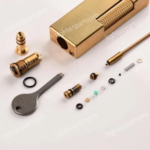 Complete Rubber Overhaul Repair Kit + Gas Adapter + Key for Dunhill Rollagas - Picture 1 of 13