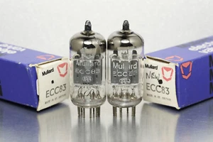 2x NOS Mullard ECC83 Valves Tubes Eq 12AX7 CV492 B339 CV4004 M8137 - Picture 1 of 5