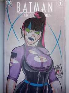 batman the adventures continue 1 Variante Punchline Sketch Cover HOT! - Bild 1 von 3