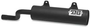 DG Performance Black Steel Brute Silent Core ATV Replacement Muffler 24-8030 - Picture 1 of 1