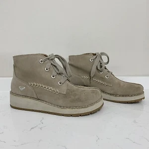 Vintage Y2k Roxy suede ankle booties size 8 - Picture 1 of 13