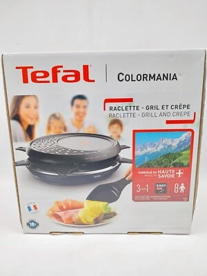 Tefal RE3104 Raclette 3in1 Raclette, Grill, Crêpe 8 Personen 1050W #KT4949M-Ü - Bild 1 von 4