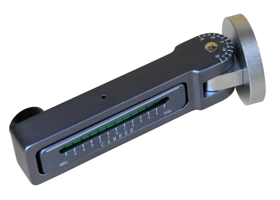 Wheel Camber Scale 2 Way Adjustable Spirit Level Wheel Camber Camber Scale Magnetic - Image 1 of 1