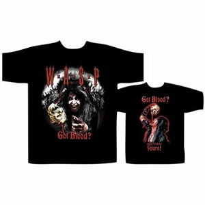 W.A.S.P. - Got blood? T-Shirt NEW # OFFICIAL - Picture 1 of 2