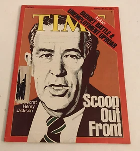 Time Magazine February 17, 1975 “Inside: Budget Battle & Unemployment Uproar” - Picture 1 of 2