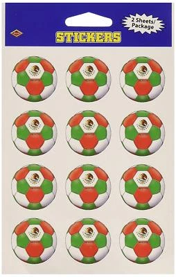 Pegatinas Beistle México, 4 pulgadas por 6 pulgadas Foto 1 de 2