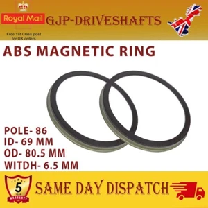 2X FOR VW Passat B6 Beetle CC Eos Jetta V Golf V ABS MAGNETIC RING - Picture 1 of 4