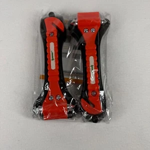 2 Pack IPOW Car Safety Hammer Emergency Escape Window Break Seat Belt Cutter - Foto 1 di 6