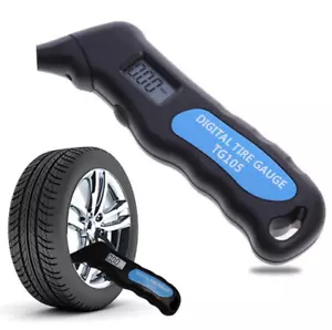TG105 Digital Car Tire Tyre Air Pressure Gauge Meter LCD Barometers Tester - Picture 1 of 5