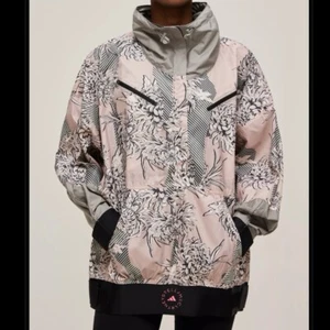 NWT Adidas Stella McCartney - Pink Floral AOP Half-zip Oversized Jacket - M - Picture 1 of 8