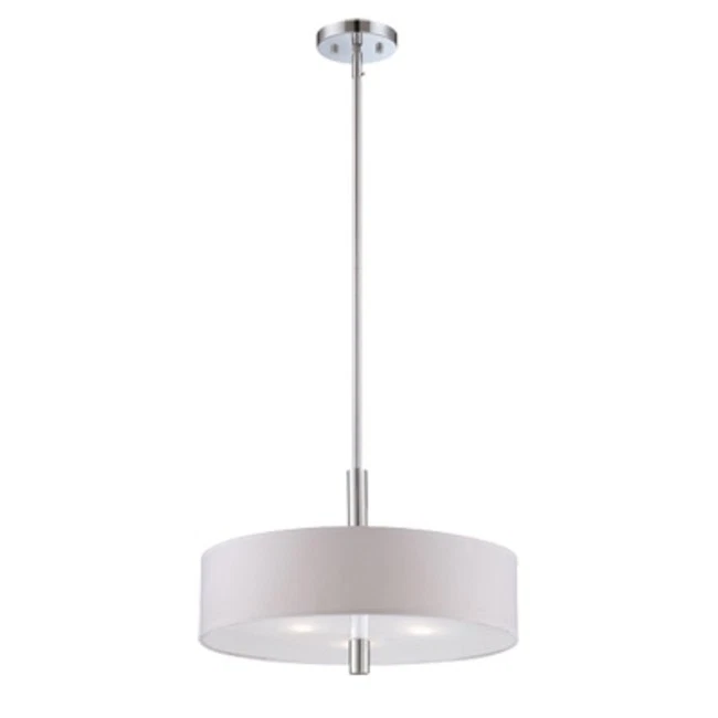 Designers Fountain 84531 Chrome Cordova 3-Light Down Light Pendant - Image 1 of 1