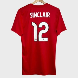 Nike Christine Sinclair Portland Thorns 2018 Red NWSL Soccer Jersey Shirt Small - Picture 1 of 7