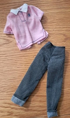 Barbie/Ken Fashion Doll Clothes Vintage Top and Jeans to fit Ken Doll or Similar - Image 1 of 2