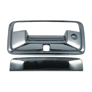Chrome Tail-gate Handle Bezel (with Camera Cut-out) for 2014-2018 GMC Sierra - Picture 1 of 2
