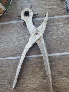 C.S. Osborne Pinza Rotante Vintage 6 Fori Made In England  - Foto 1 di 3