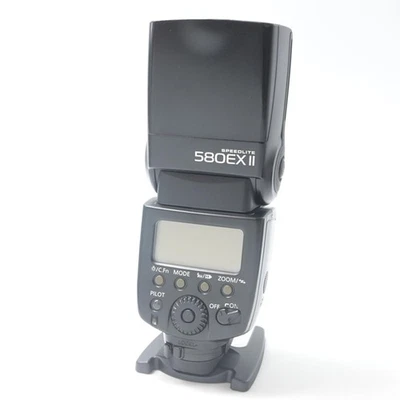 Canon SPEEDLITE 580EX II Flash Top Mint w/ Case JAPAN - Image 1 of 4