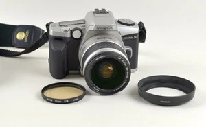 Minolta Maxxum/Dynax 5 fotocamera reflex pellicola 35 mm con obiettivo zoom AF da 28-80 mm - Foto 1 di 6