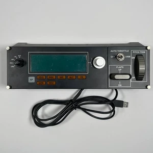 Logitech G Saitek Pro Flight Multi-Panel, Professional Autopilot Controller, LCD - Picture 1 of 3