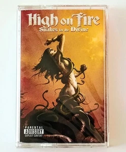 High On Fire - Snakes For The Divine - Orange Cassette - Sealed NEW - Picture 1 of 7