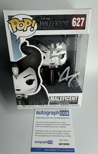 Angelina Jolie signed Maleficent Funko 627 Mistress Of Evil Lara Croft ACOA - Picture 1 of 21