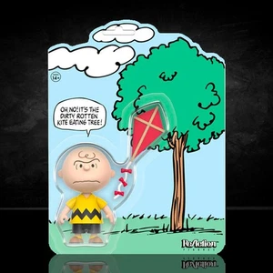 Charlie Brown - Figuras de reacción 3,75" y el árbol cometa - Imagen 1 de 5
