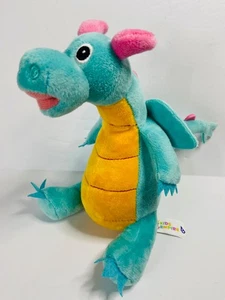 HUGGY Drago Peluche Bambini Impero Blu Peluche Giocattolo 7" Ricamato 2023 - Foto 1 di 11